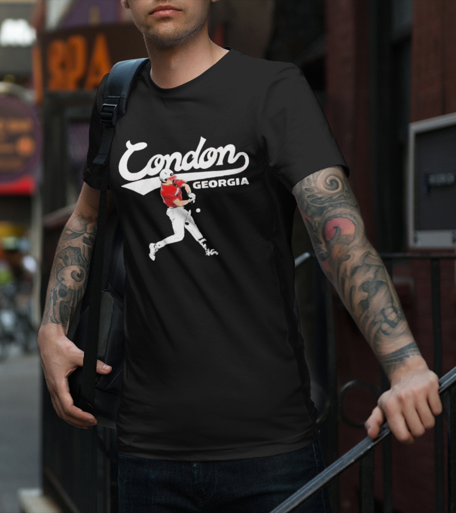 Georgia Condon Baseball Slugger Swing T-Shirt