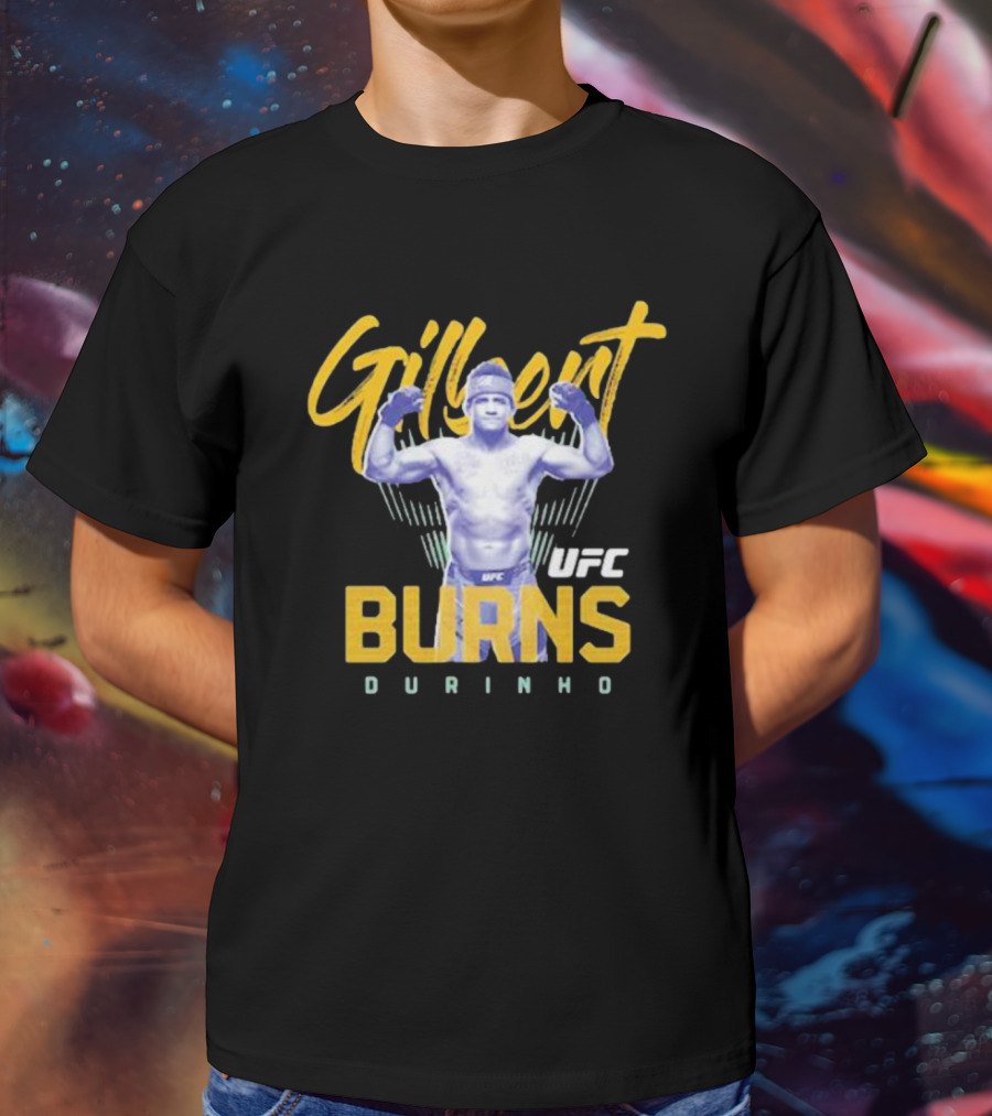 Gilbert Burns Durinho UFC MMA Fighter T-Shirt