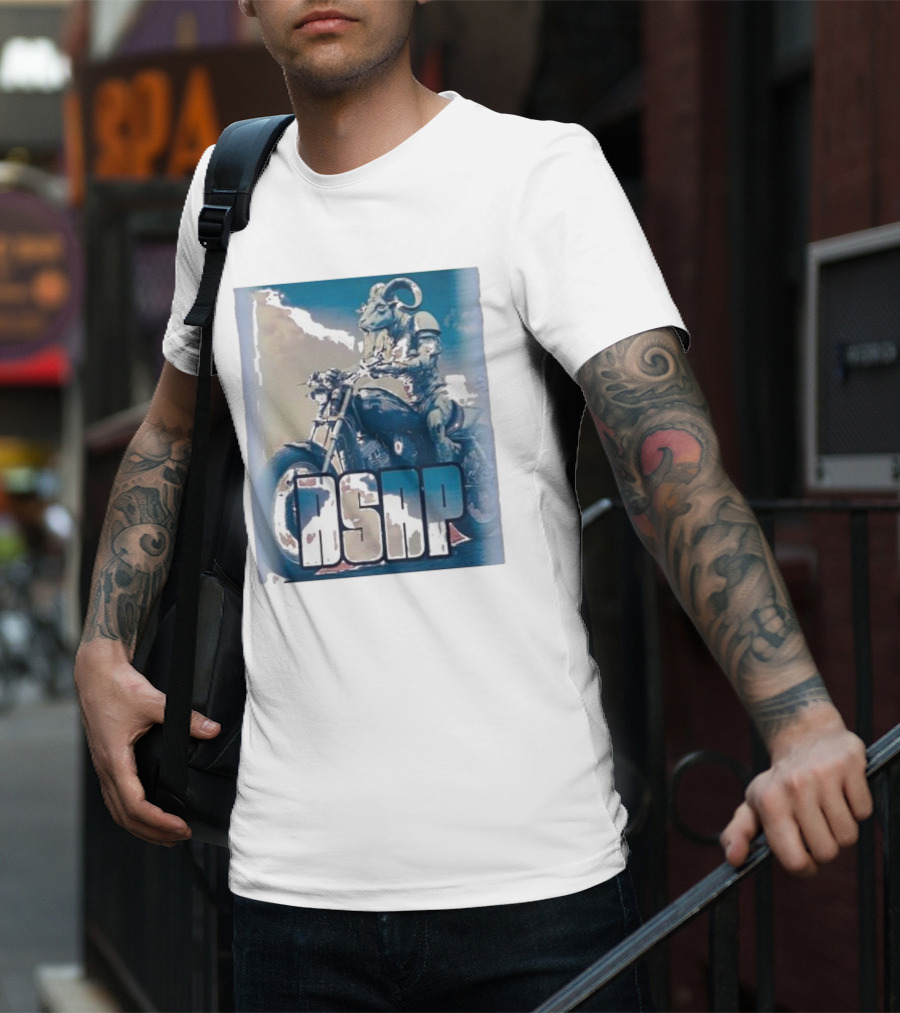 ASAP Goat Biker T-Shirt