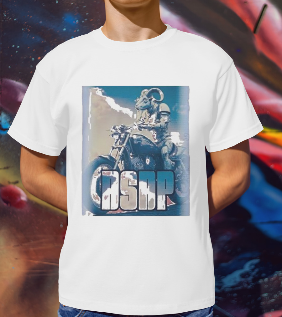 ASAP Goat Biker T-Shirt