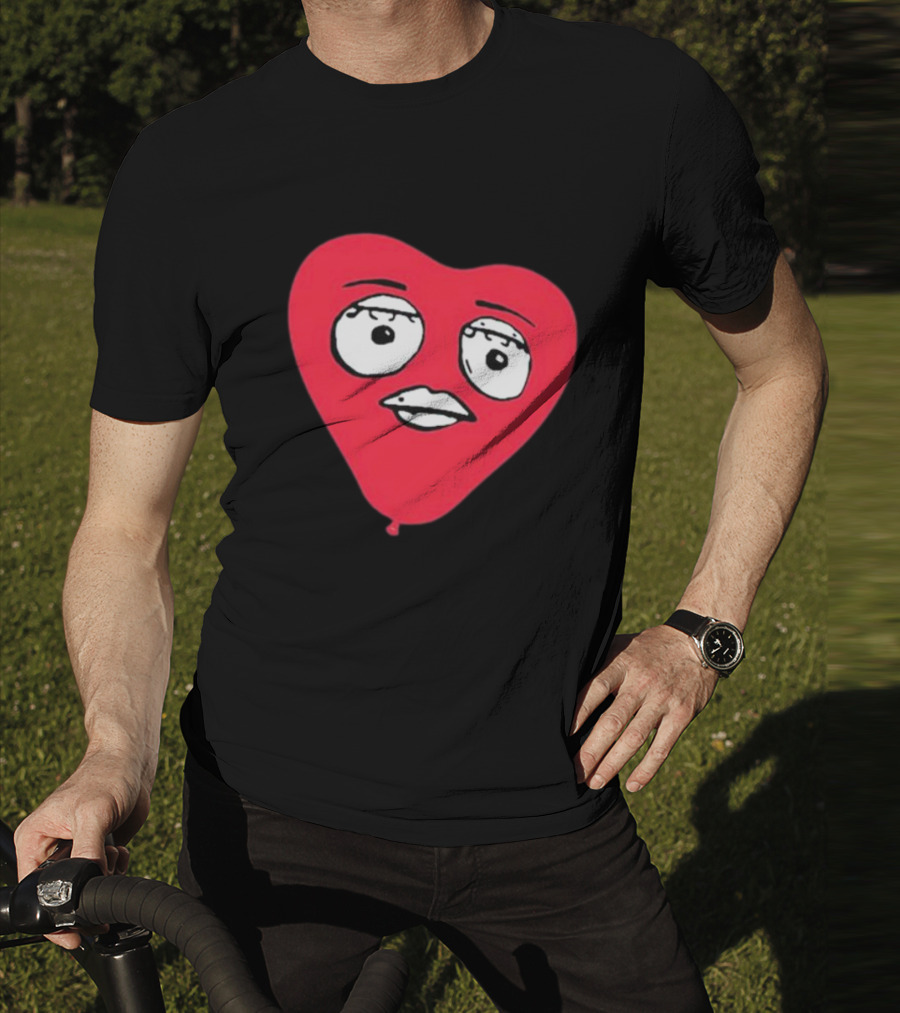 God Forbid James Marriott Heart Balloon Face T-Shirt