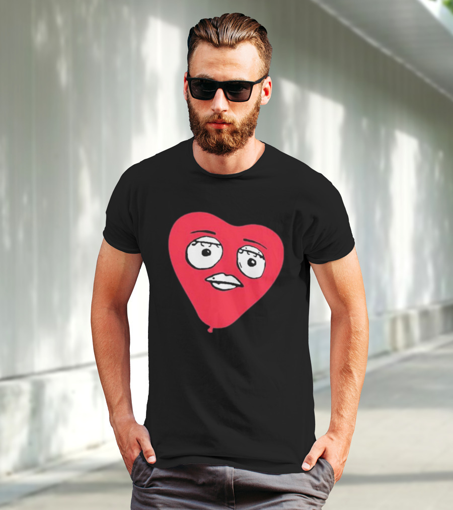 God Forbid James Marriott Heart Balloon Face T-Shirt