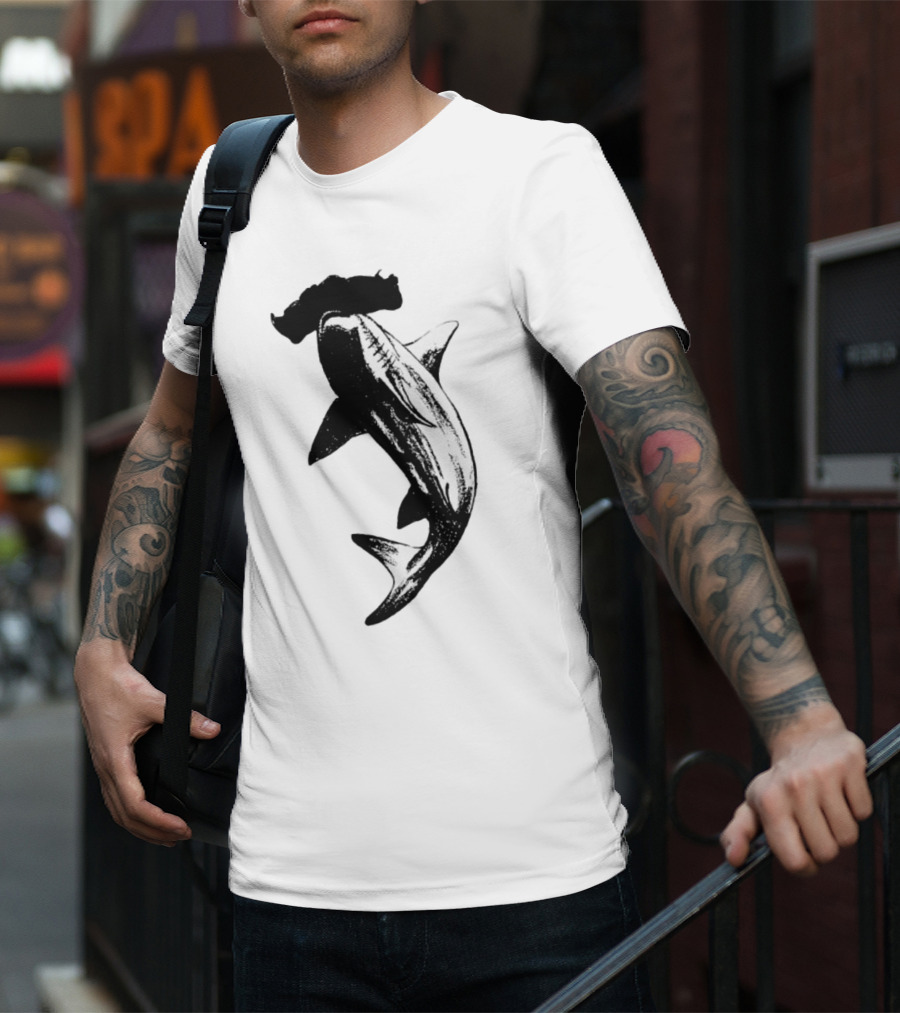 Hammerhead Shark Wildlife Aquatic Cool T-Shirt