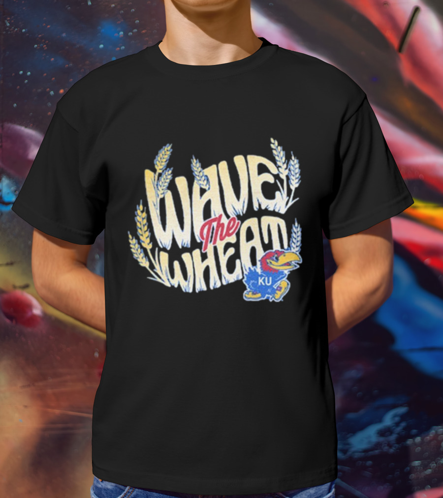 KU Jayhawks Wave The Wheat T-Shirt