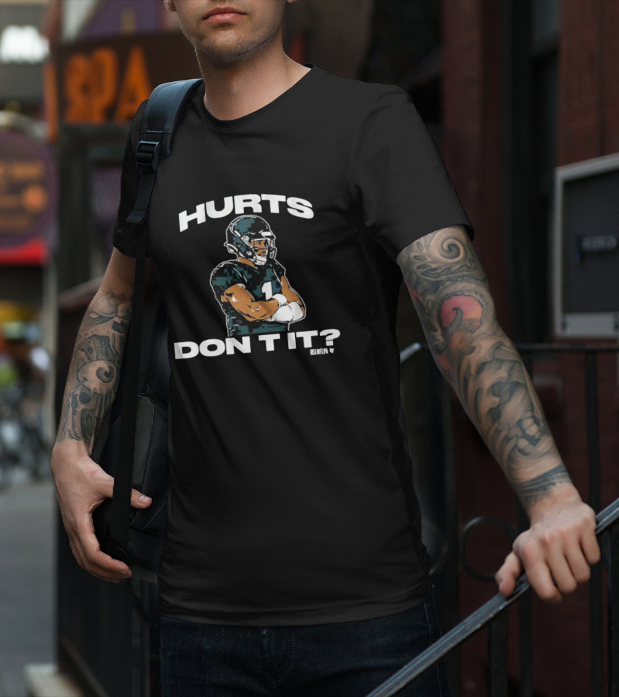 Hurts Don’t It NFLPA Football Player T-Shirt