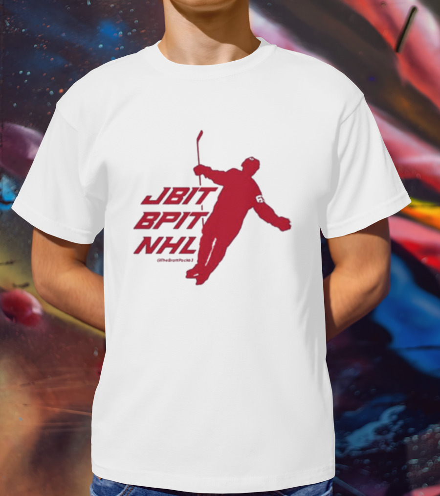 Jesper Bratt JBIT BPIT NHL Hockey Silhouette 65 T-Shirt