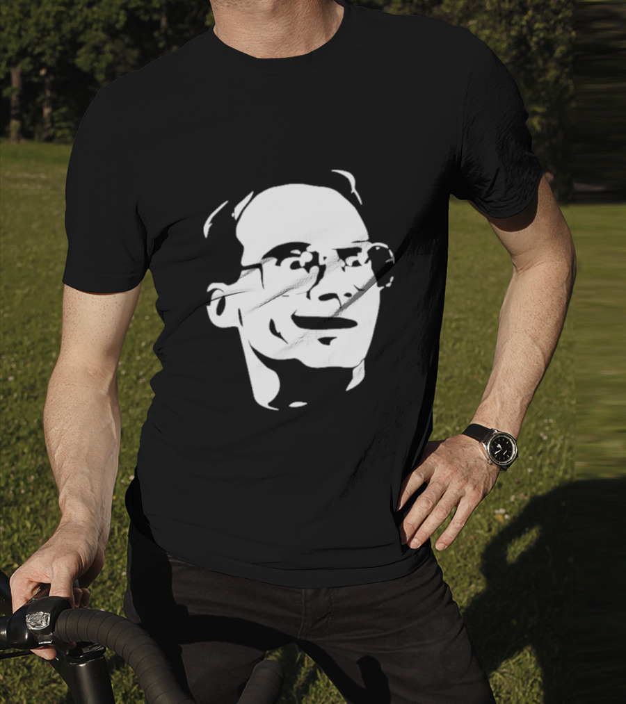 Jim Cornette Iconic Face Outline T-Shirt