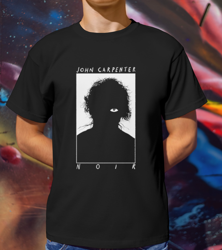John Carpenter Noir Evil Eye Silhouette Lost Themes IV T-Shirt