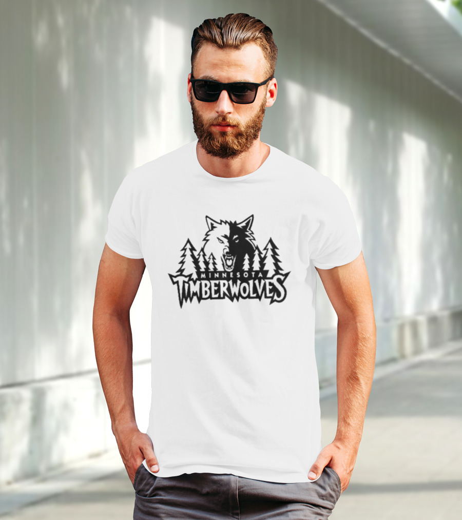 Minnesota Timberwolves Logo Jordan Mclaughlin T-Shirt
