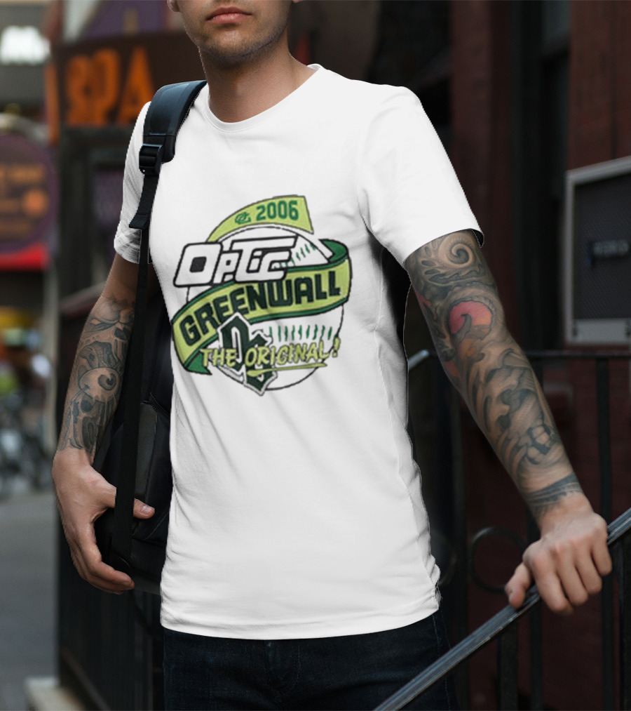OpTic Greenwall 2006 The Original Triple Play Baseball T-Shirt