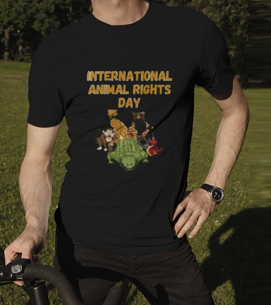 International Animal Rights Day With Wild Animal T-Shirt