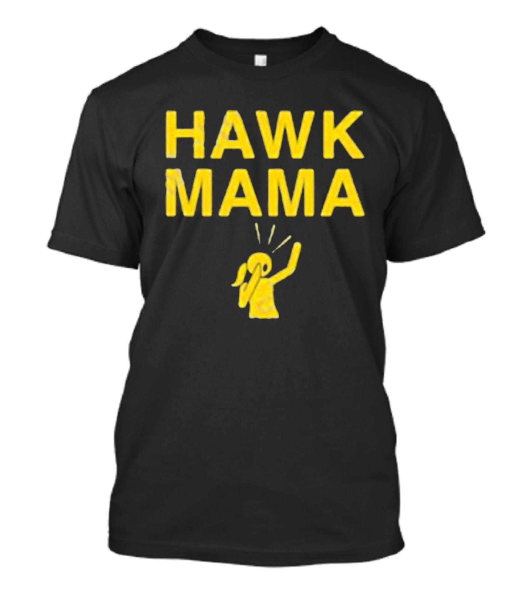 Iowa Hawk Mama Fan Enthusiast T-Shirt