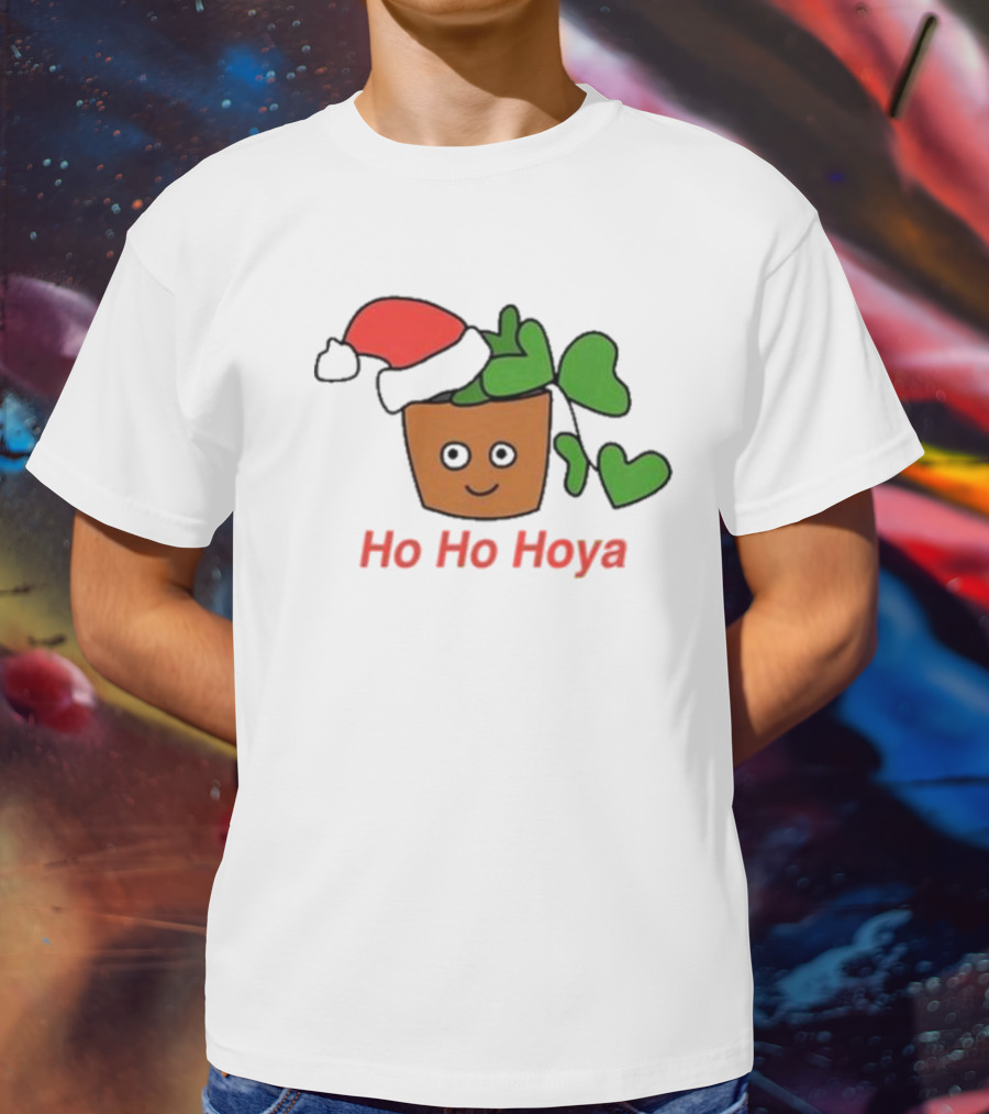 Ho Ho Hoya Santa Hat Hoya Plant Community T-Shirt