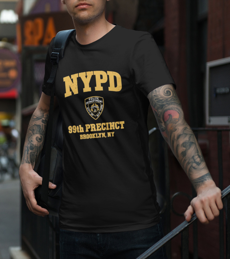 NYPD Police Department City Of New York 99th Precinct Brooklyn NY T-Shirt