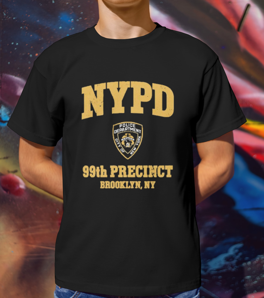 NYPD Police Department City Of New York 99th Precinct Brooklyn NY T-Shirt
