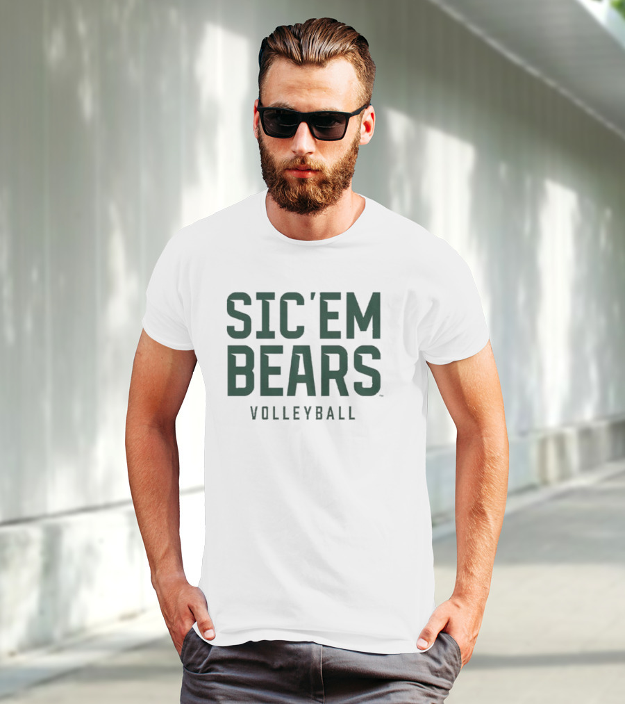 Sic’em Bears Volleyball Team Spirit T-Shirt