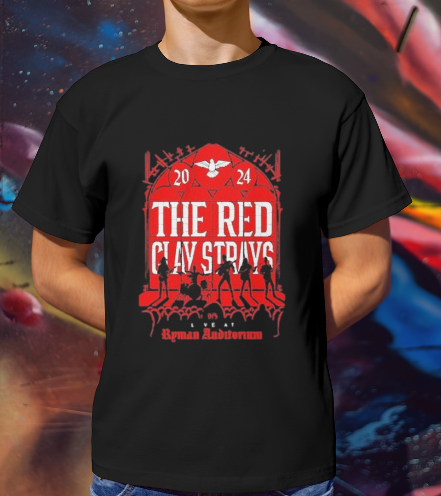The Red Clay Strays Live At Ryman Auditorium Sept 5 T-Shirt