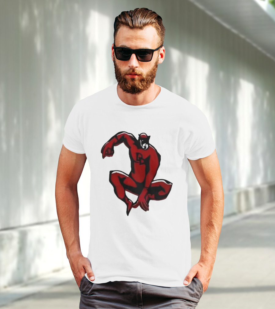 Charlie Cox Daredevil Red Suit Classic Marvel Hero T-Shirt