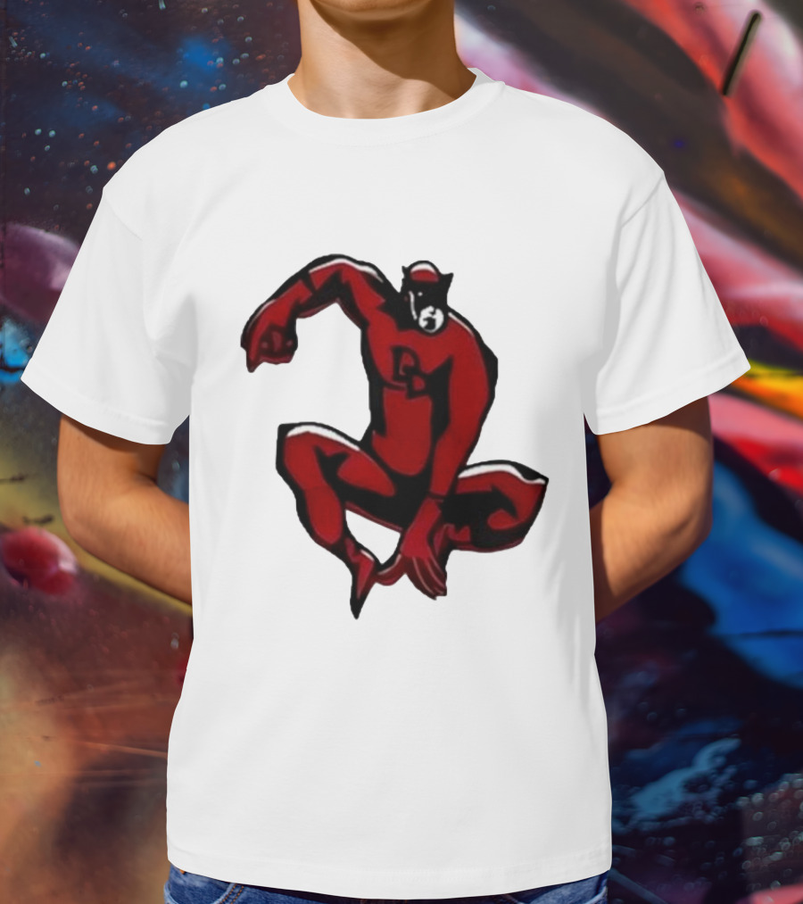 Charlie Cox Daredevil Red Suit Classic Marvel Hero T-Shirt