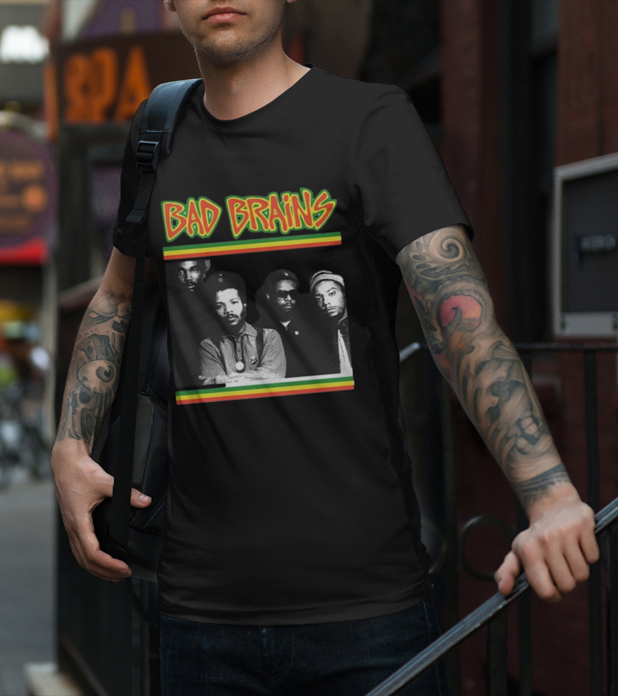 Bad Brains Reggae Punk Band Iconic Style Summer T-Shirt