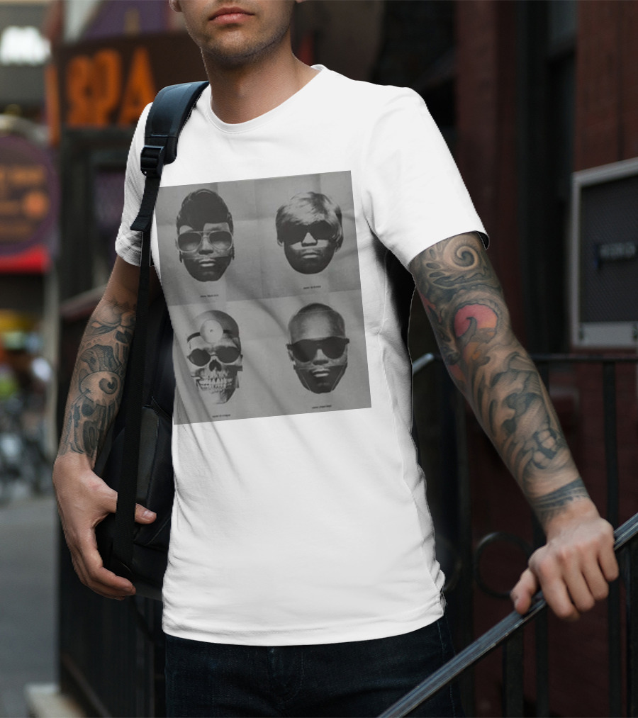 Last One Kool Keith Photofit Velvet Red Text Deflagger Priest Doctor T-Shirt