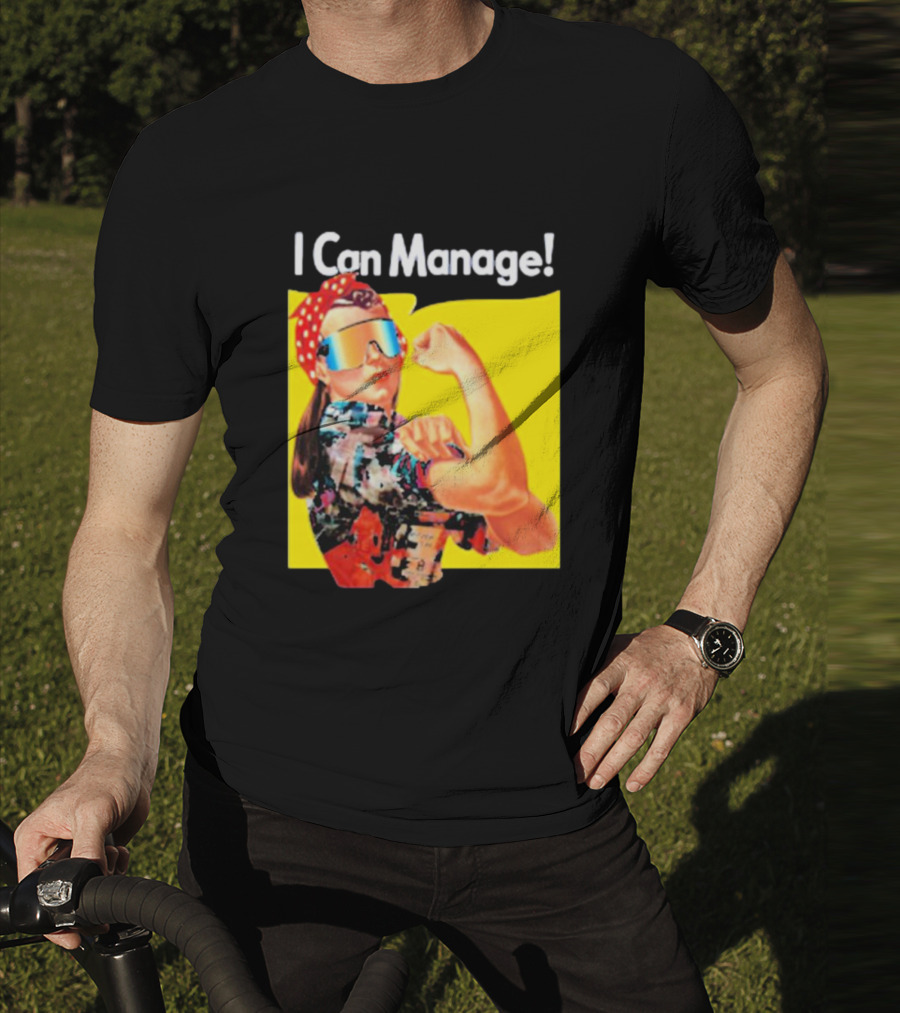 Local Dude Real Logan Ross I Can Manage Retro Iconic Concept T-Shirt