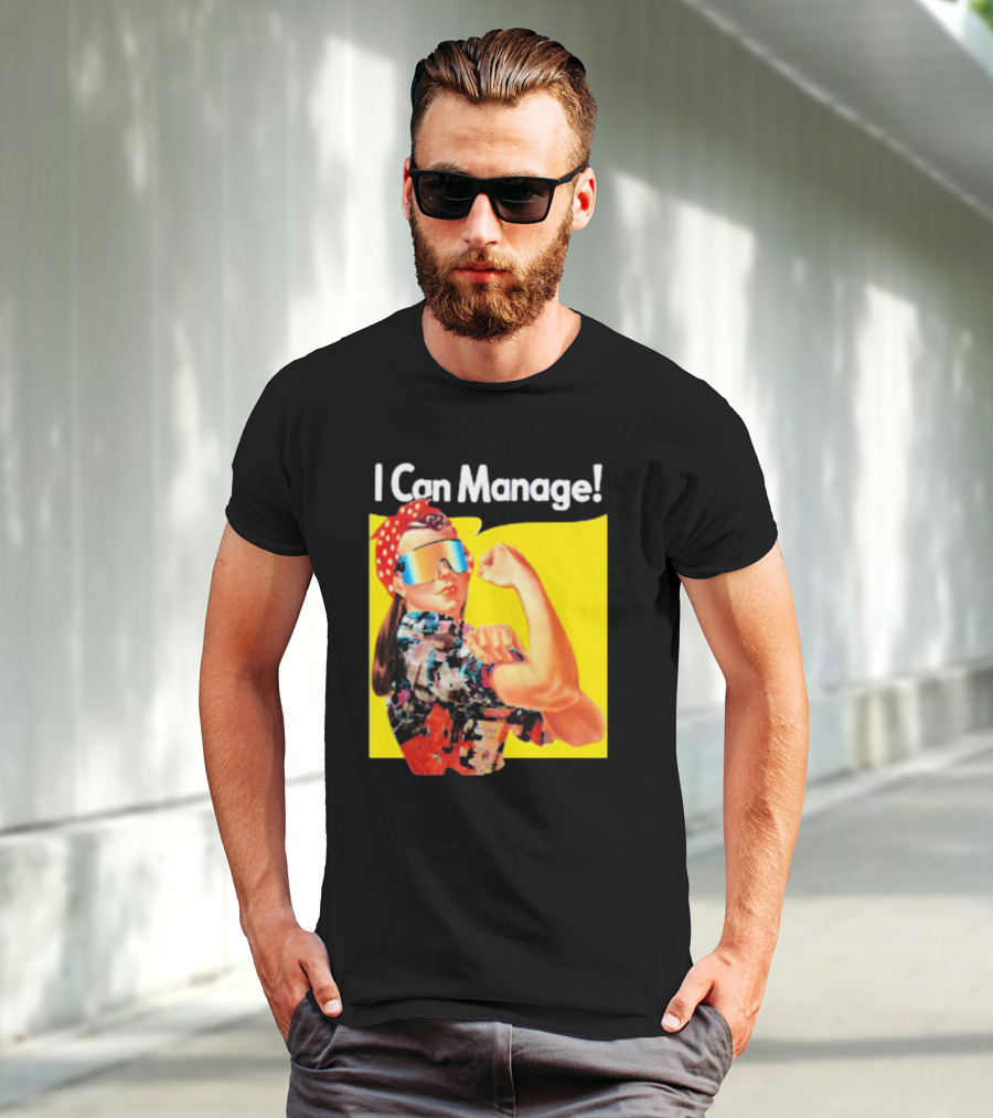 Local Dude Real Logan Ross I Can Manage Retro Iconic Concept T-Shirt