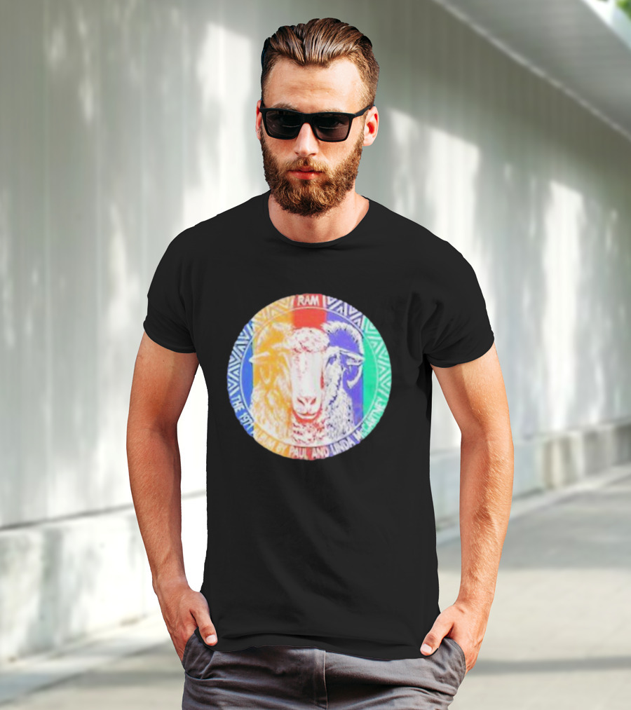 Ram The 1971 Album By Paul And Linda McCartney Multicolor T-Shirt