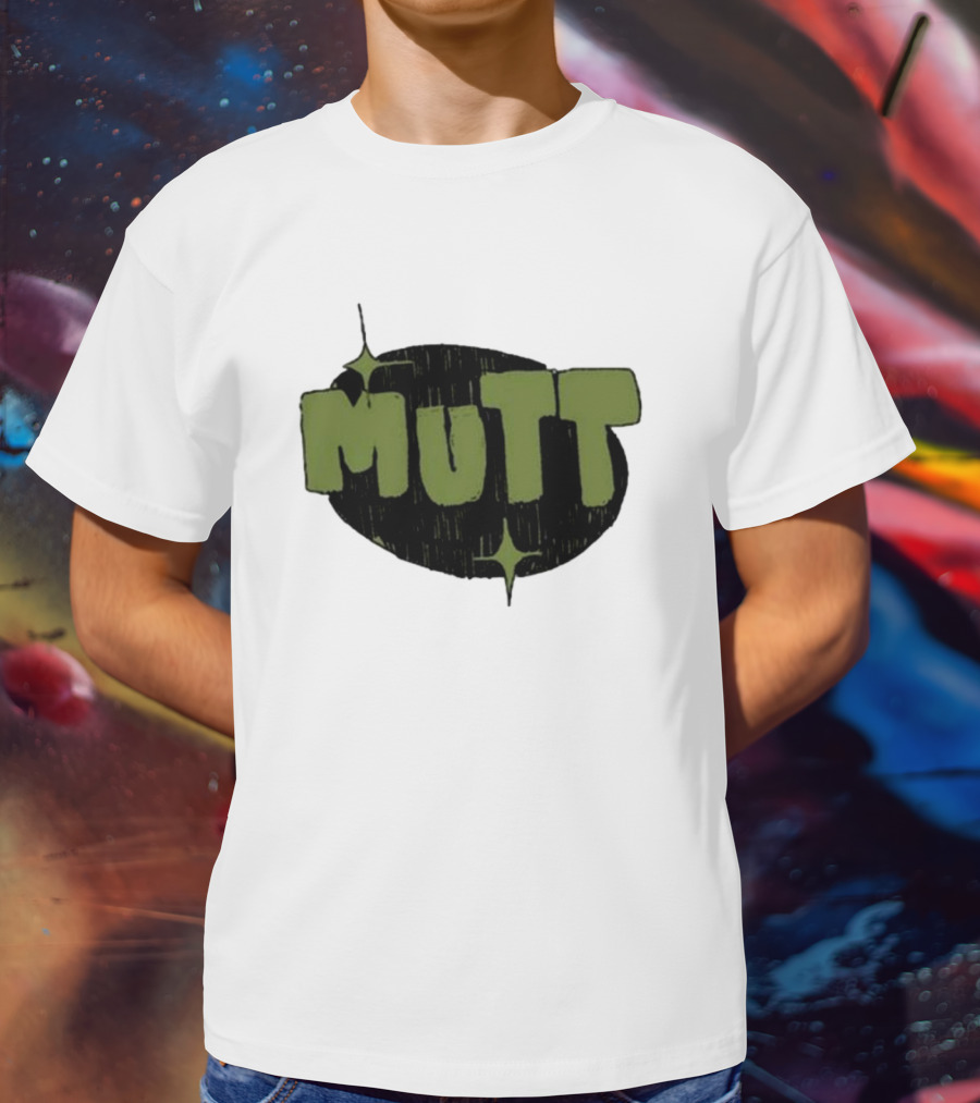 Mutt Bigsquidman Chunky Text Aesthetic T-Shirt