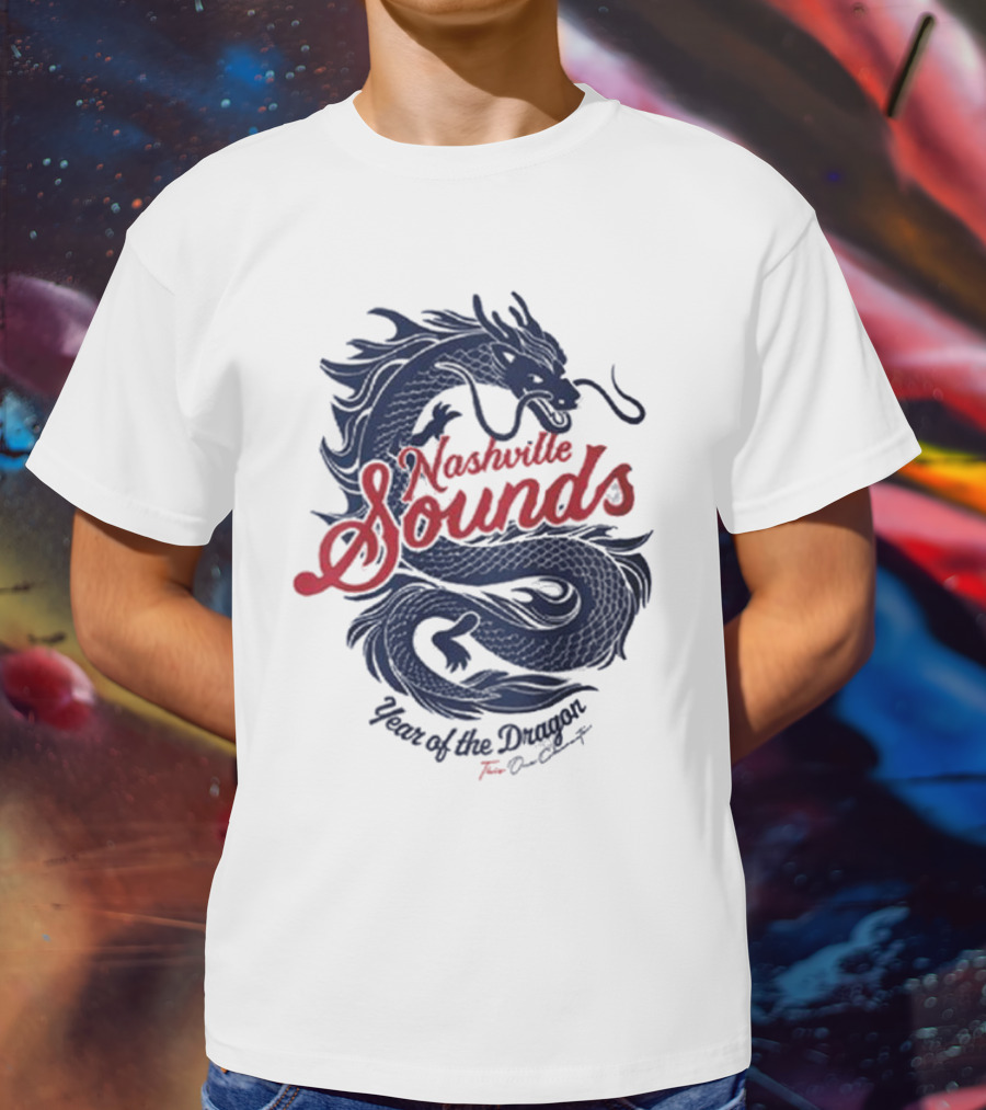 Nashville Sounds Year Of The Dragon Tom Bancroft T-Shirt