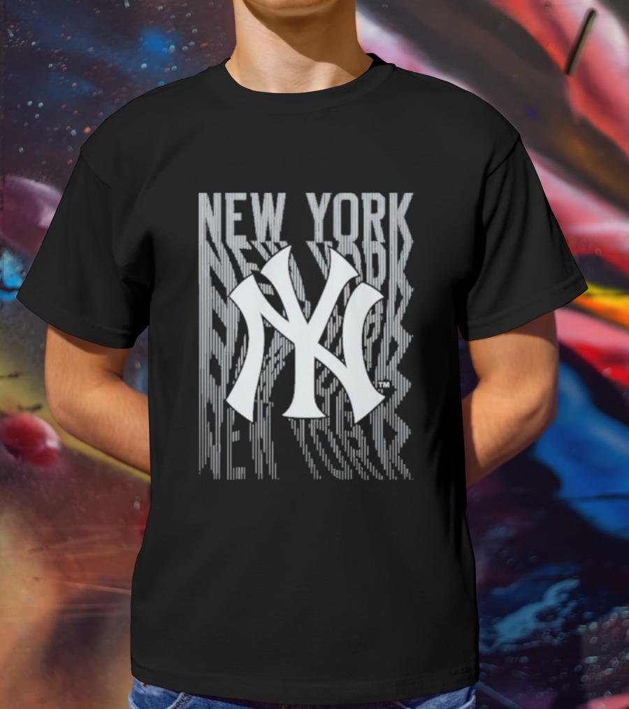 New York Yankees Youth Curveball Stripe T-Shirt