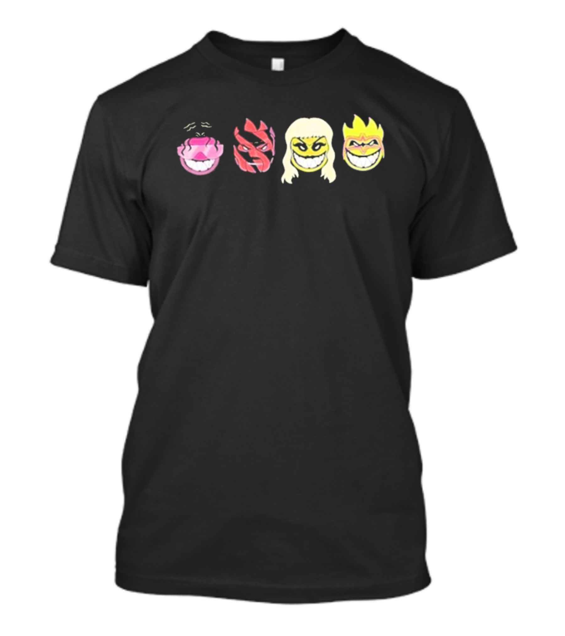 Offtherope Noon EST Grinning Icon Faces T-Shirt