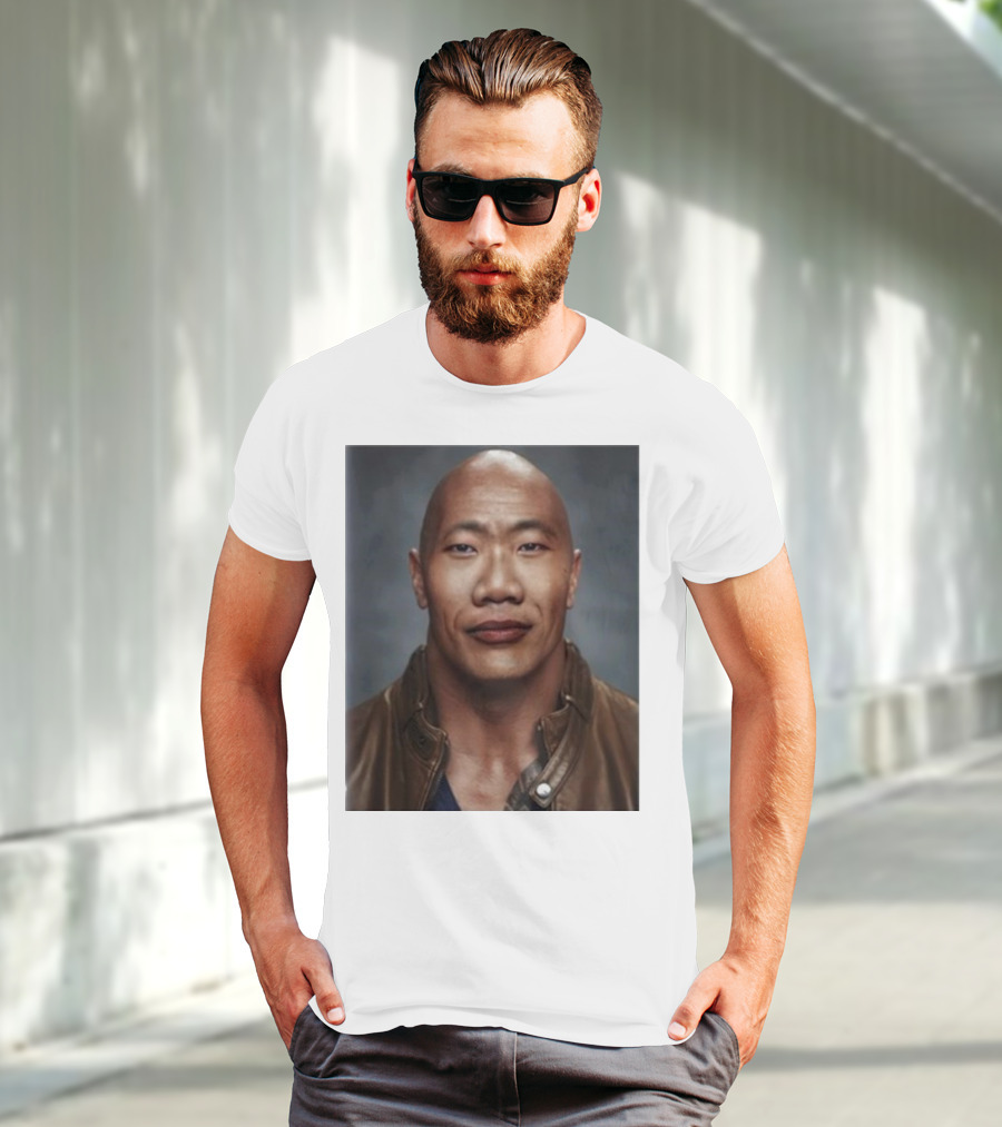 Dwayne The Wok Johnson Meme Face Mashup T-Shirt