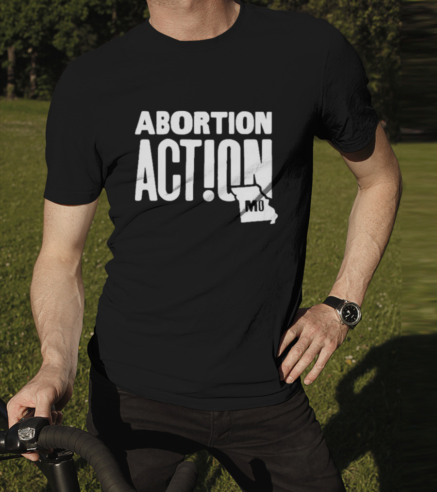 Missouri Abortion Action MO Icon Bold Protest T-Shirt