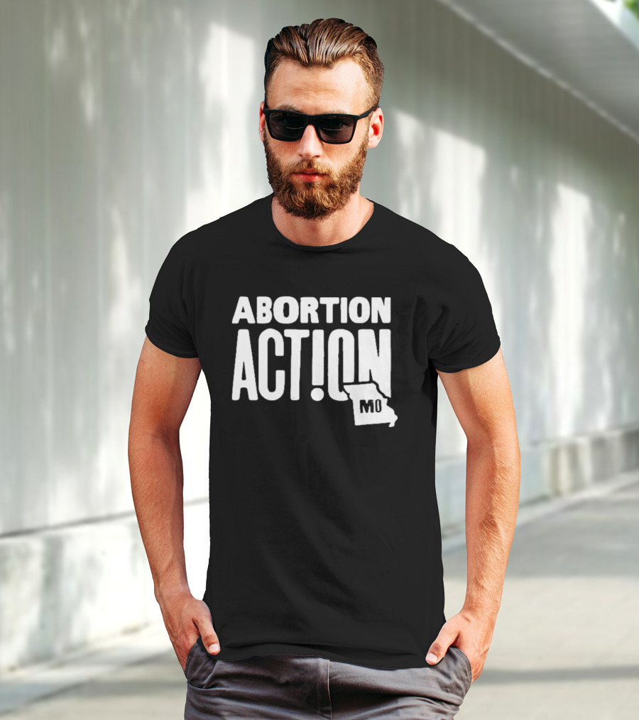 Missouri Abortion Action MO Icon Bold Protest T-Shirt
