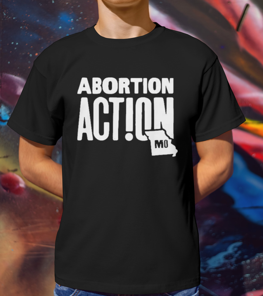 Missouri Abortion Action MO Icon Bold Protest T-Shirt