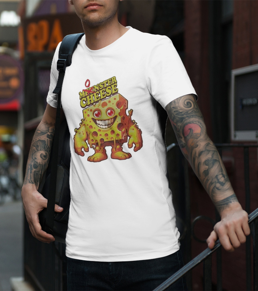 Munster Cheese Monster Smile T-Shirt