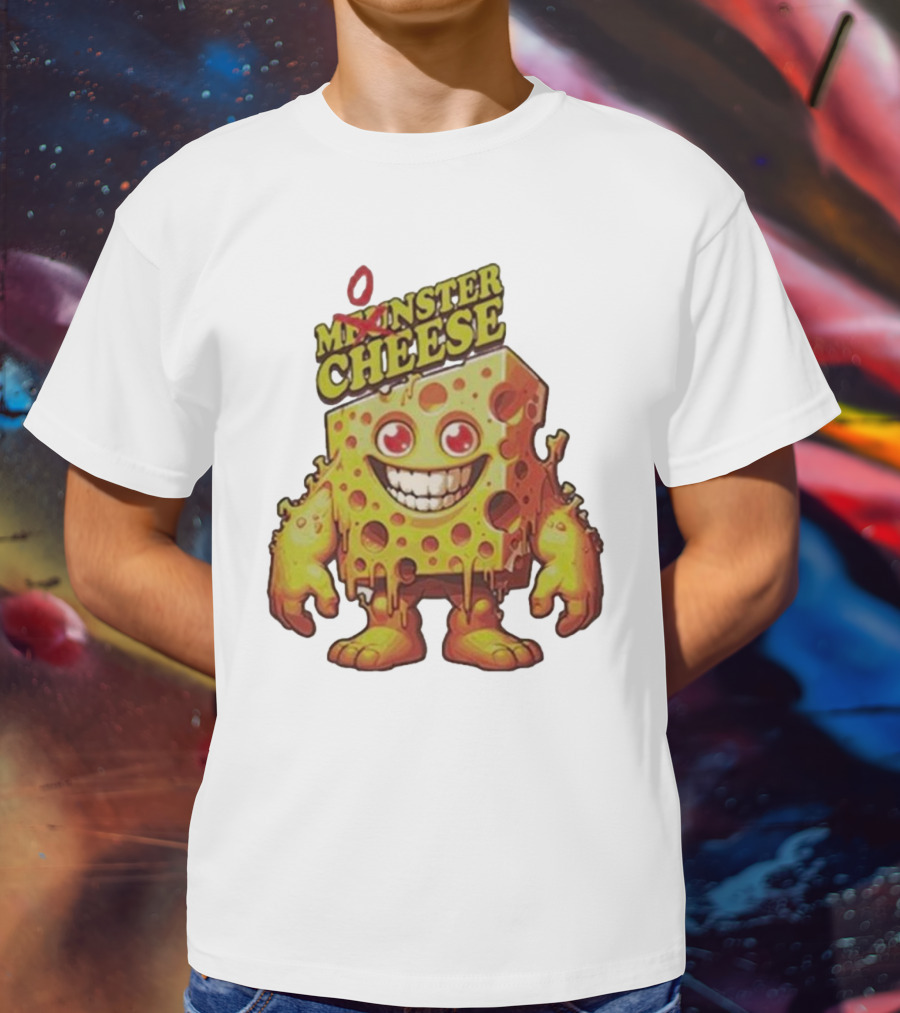 Munster Cheese Monster Smile T-Shirt
