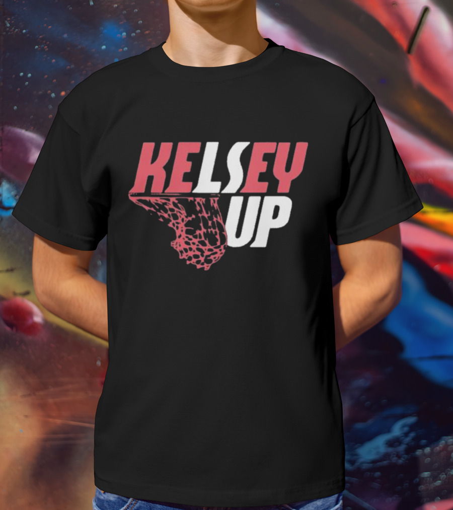 Kelsey Up Basketball Net T-Shirt