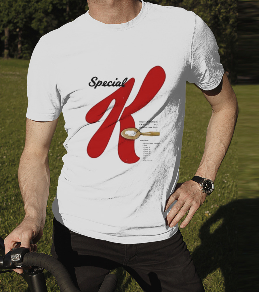 Special K High Protein Cereal Ketapoloclub Spoon T-Shirt