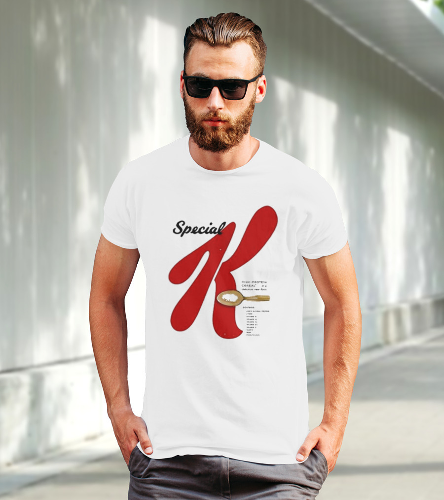 Special K High Protein Cereal Ketapoloclub Spoon T-Shirt