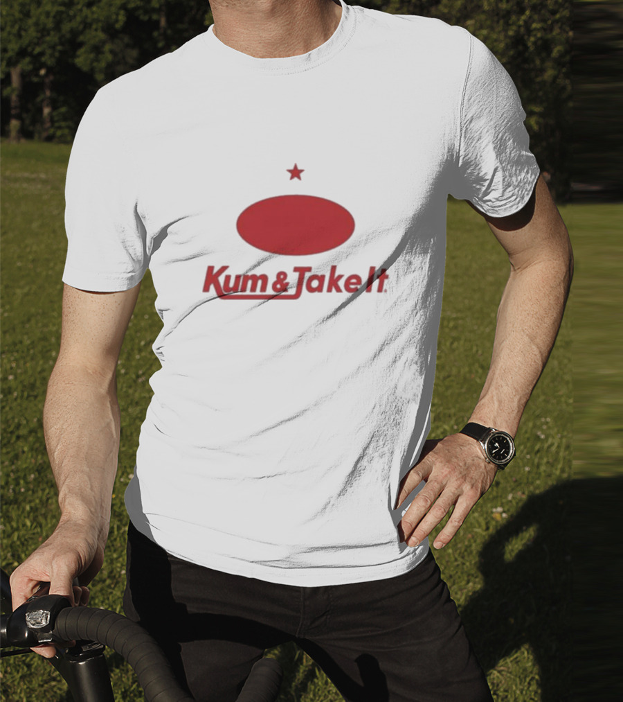 Kum And Take It Red Oval Star T-Shirt