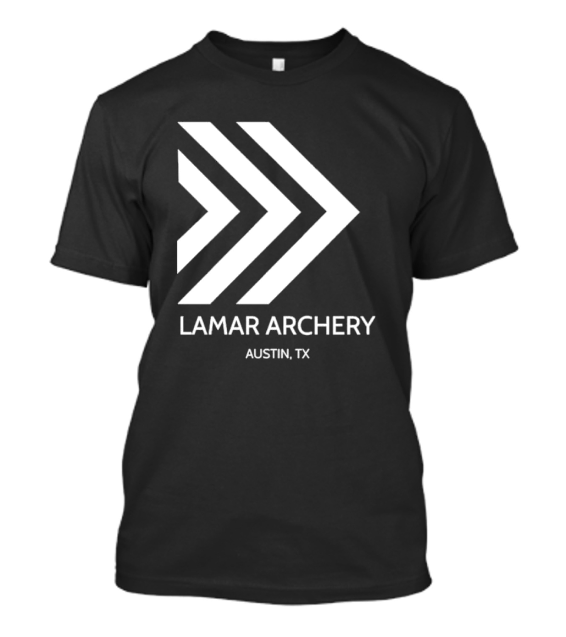 Lamar Archery Austin TX Arrow T-Shirt