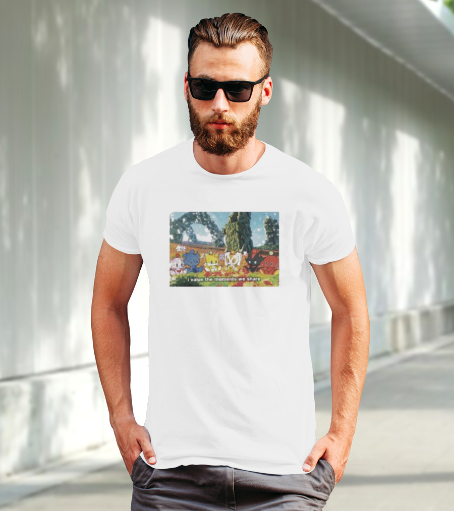 Mamono World All Character Chao I Value The Moments We Share T-Shirt