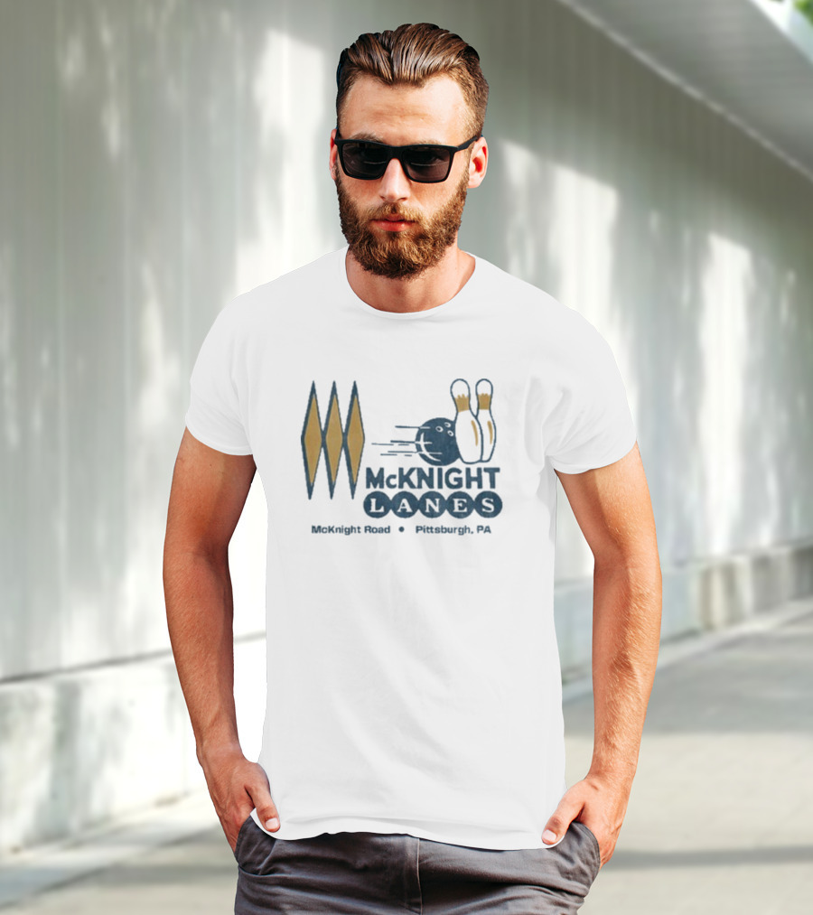 McKnight Lanes Bowling Alley McKnight Road Pittsburgh PA T-Shirt