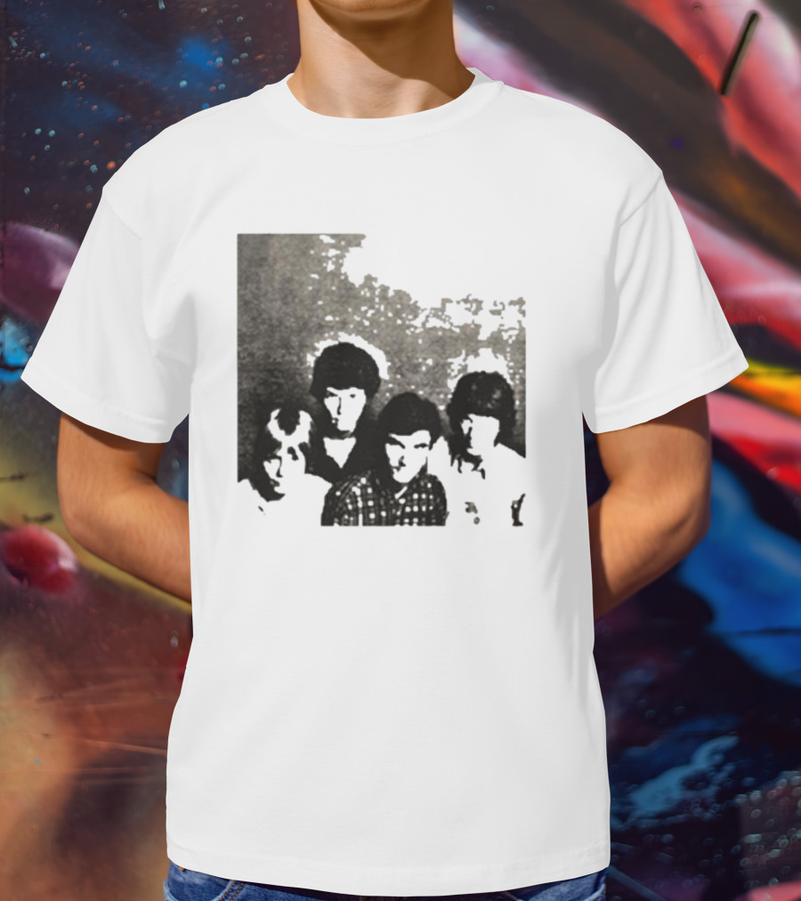 Talking Heads 77 Photo Album Cover Image T-Shirt