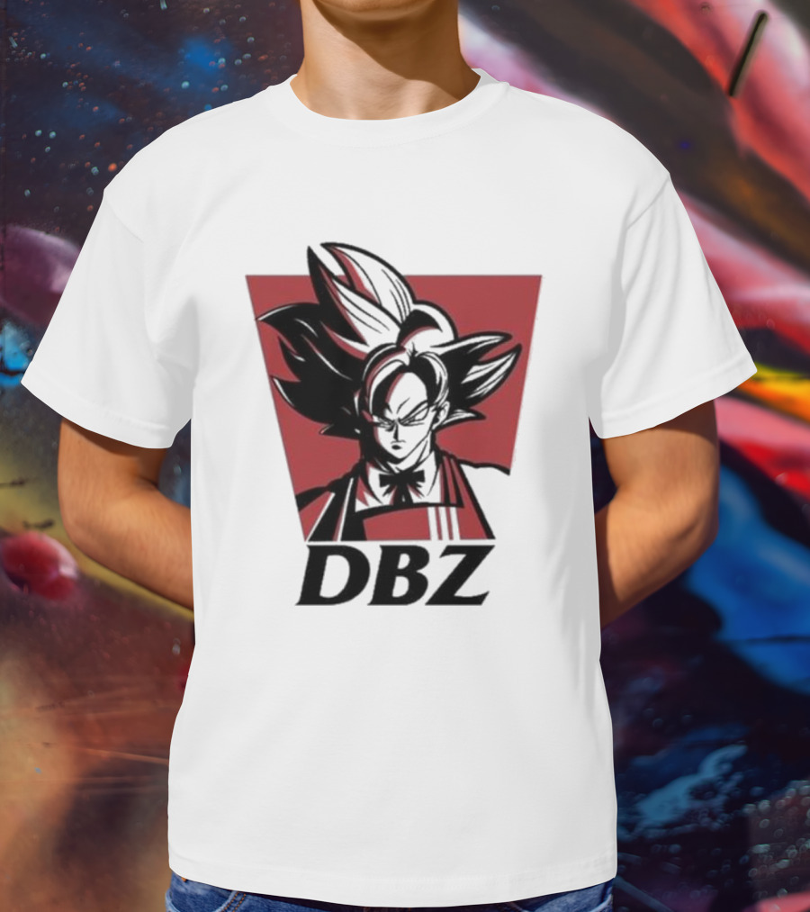 DBZ Kakarot Fried Chicken KFC Fusion T-Shirt