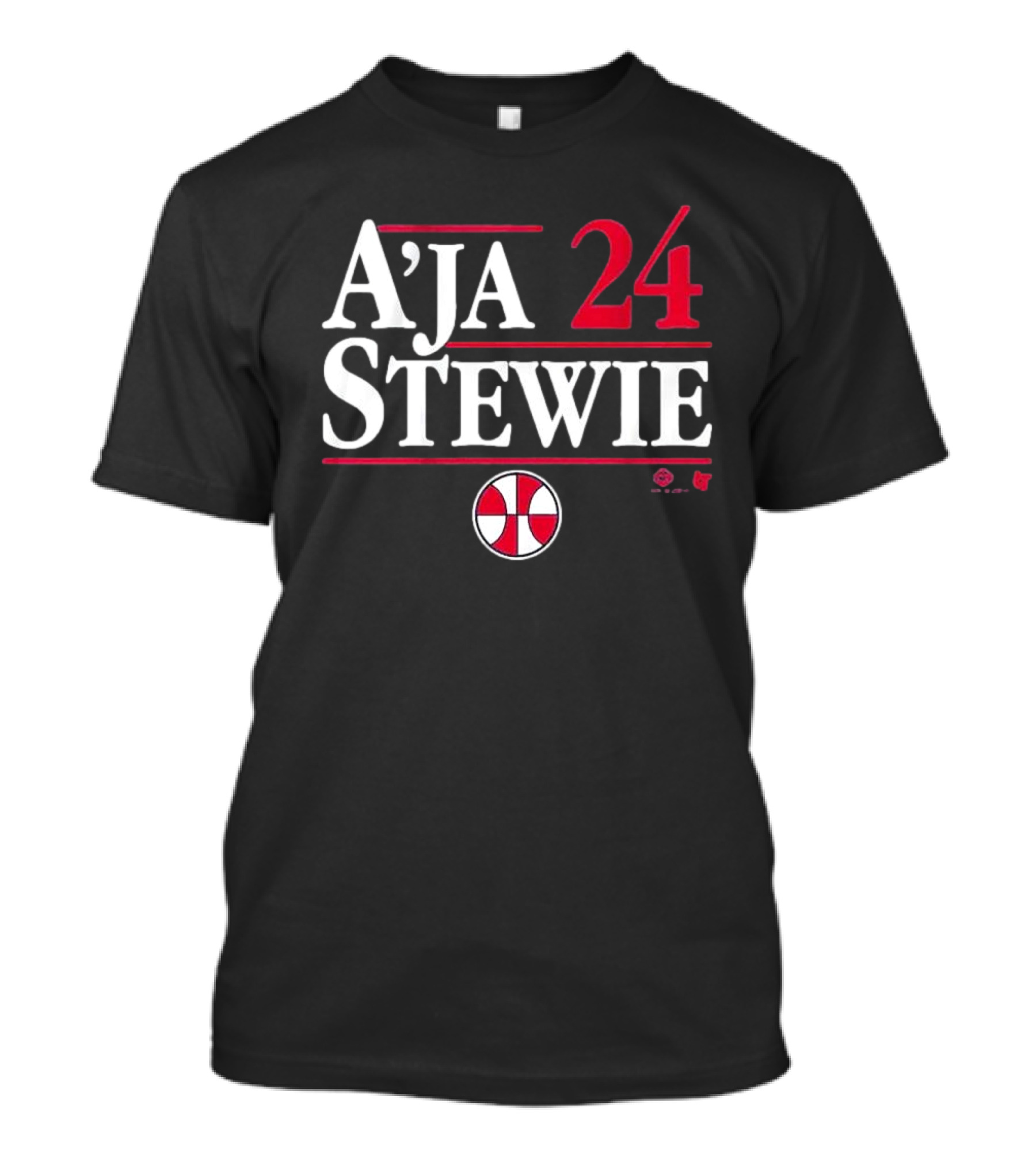 A’ja Stewie 24 Basketball Team Iconic Duo T-Shirt