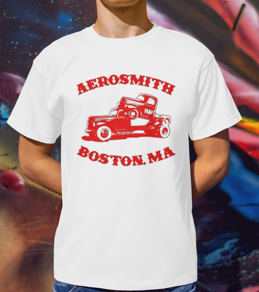 Aerosmith Boston MA Pump T-Shirt