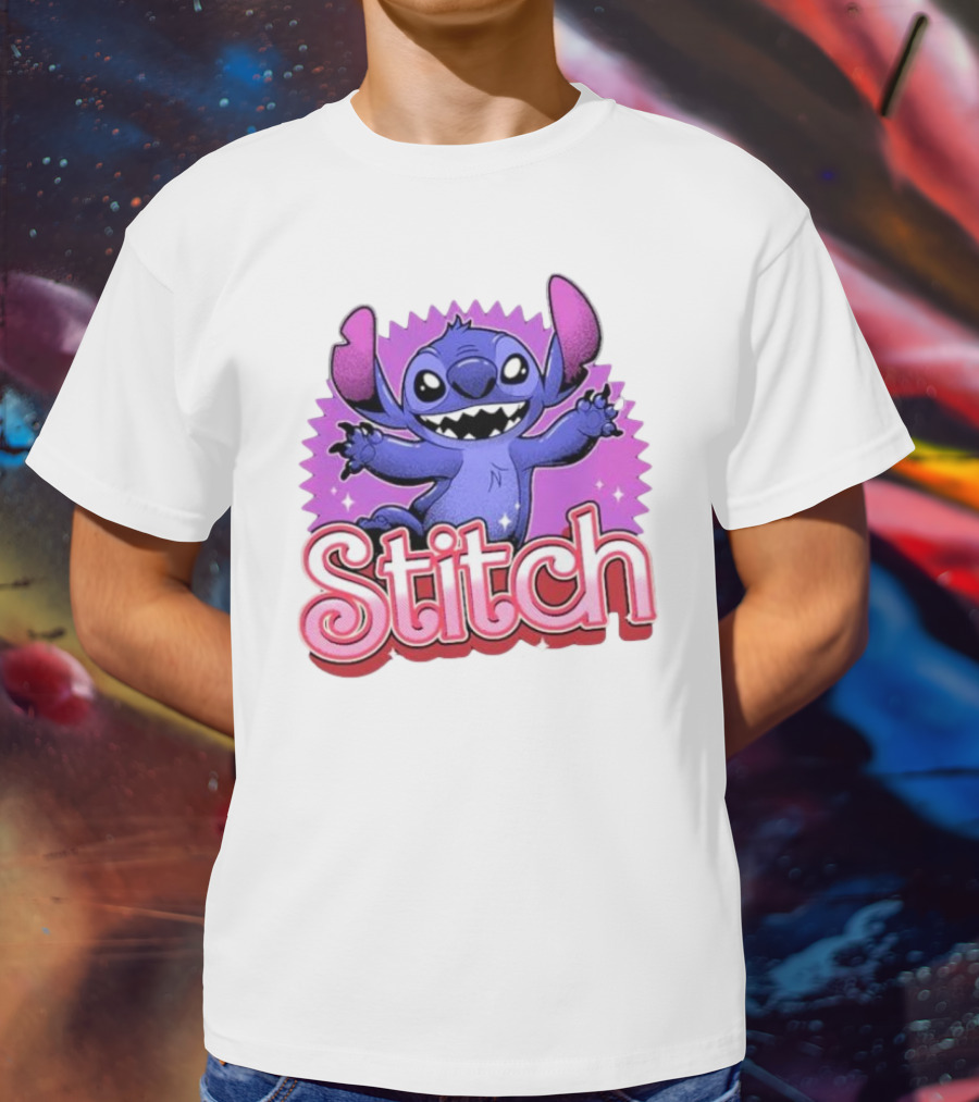 Stitch Alien Experiment 22 Fun Purple T-Shirt